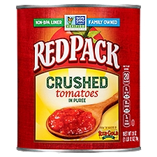 Red Gold RedPack Crushed Tomatoes in Puree, 28 oz