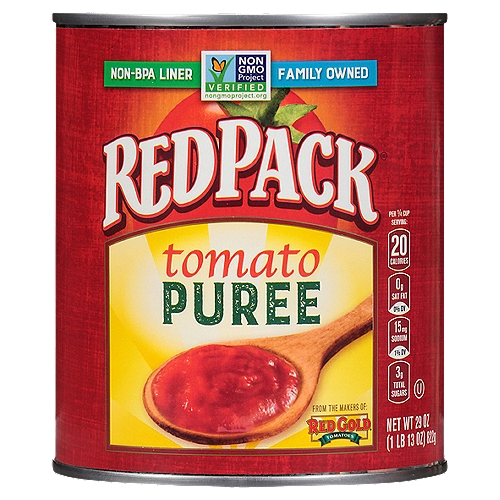 Red Gold RedPack Tomato Puree, 29 oz
Allergy Friendly
Free of the 8 most common allergens in the US
Our products are free of:
✓ wheat
✓ dairy
✓ egg
✓ peanuts
✓ tree nuts
✓ shellfish
✓ soy
✓ fish
Also made without casein, potato, sesame and sulfites.