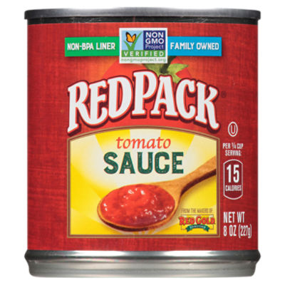 Red Gold RedPack Tomato Sauce, 8 oz