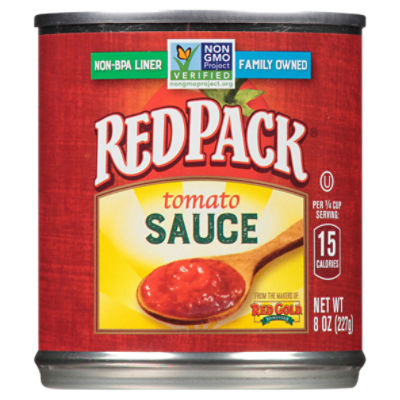 Red Gold RedPack Tomato Sauce, 8 oz Fairway