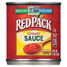 RedPack 100% Natural, Tomato Sauce, 8 Ounce