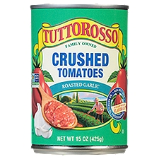 Tuttorosso Roasted Garlic Crushed Tomatoes, 15 oz, 15 Ounce