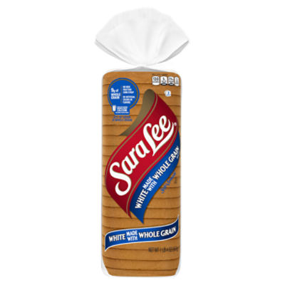 Sara Lee White made with Whole Grain Bread, 20 oz