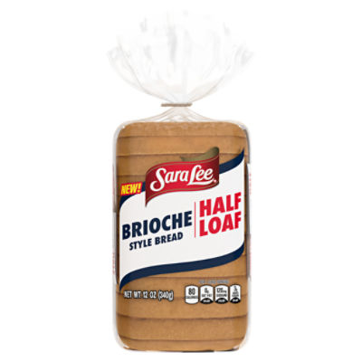 Sara Lee Half Loaf Brioche Style Bread, 12 oz, 12 Ounce