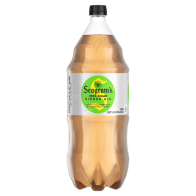 Seagram's Zero Sugar Ginger Ale, 67.6 fl oz
