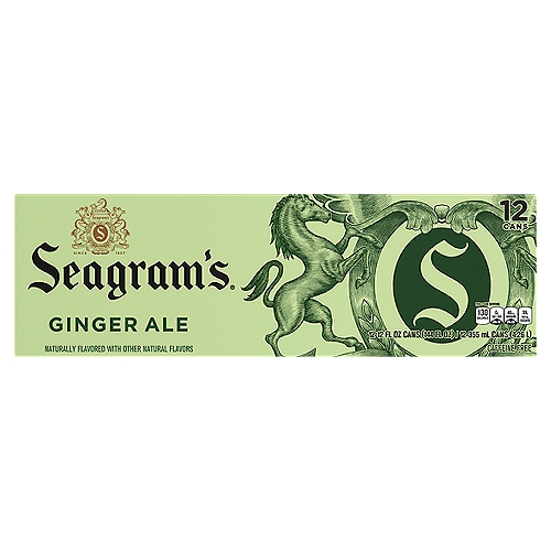 Crisp and clean, the Seagram's brand has been delighting sophisticated adults with its ginger ale and mixers since 1857.n nNaturally flavored, Seagram's Ginger Ale is caffeine free, so you can enjoy it any time of day or night. Pair that with its light, clear taste, and it's an ideal drink for independent spirits. Or, bottled ones. n nA great alternative to seltzer water, tonic water, or club soda, Seagram's Ginger Ale gives your drinks more variety and a little more flavor. nnSeagram's Ginger Ale is at the root of good times, making every moment more special.