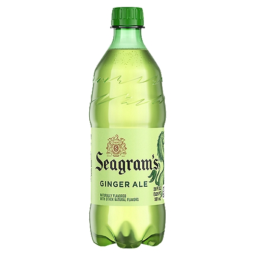 Seagrams Ginger Ale Bottle, 20 fl oz