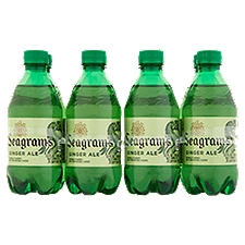 Seagram's Ginger Ale, 12 fl oz, 8 count
