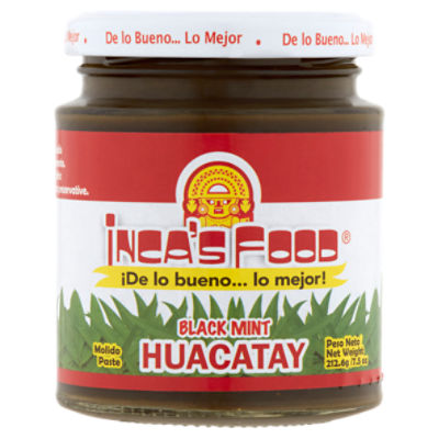 Inca's Food Huacatay Black Mint Paste, 7.5 oz - ShopRite