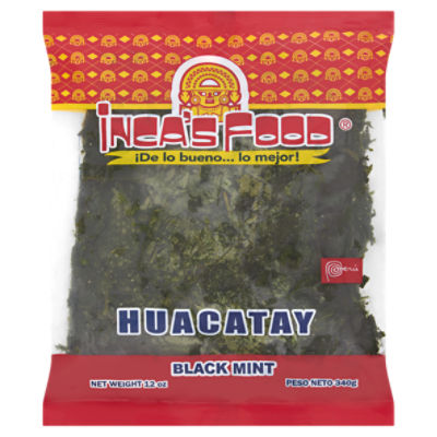 Inca's Food Black Mint, 12 oz