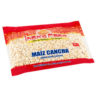 Inca's Food Dried Corn Cancha, 3 lb