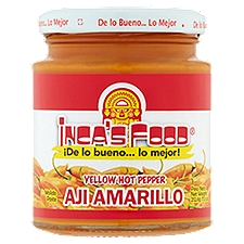 Inca's Food Aji Amarillo Yellow Hot Pepper Paste, 7.5 oz