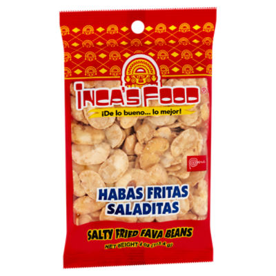 Inca's Food Salty Fried Fava Beans, 4 oz