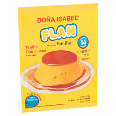 Doña Isabel Vanilla Flan Custard, 5.3 oz