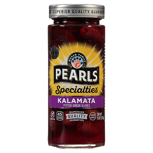 Musco Family Olive Co. Pearls Specialties Kalamata Pitted Greek Olives, 6 oz