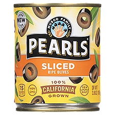 Musco Family Olive Co. Pearls Sliced Ripe Olives, 3.8 oz