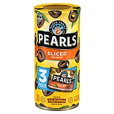 Musco Family Olive Co. Pearls Sliced Ripe Olives, 2.25 oz, 3 count