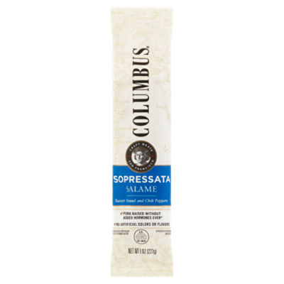 Columbus Sopressata Salame, 8 oz Fairway