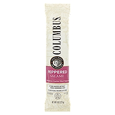 Columbus Peppered, Salame, 8 Ounce
