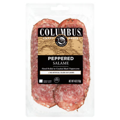 Columbus Peppered Salame, 4 oz ShopRite