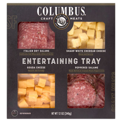 Columbus Entertaining Tray Craft Meats, 12 oz, 12 Ounce