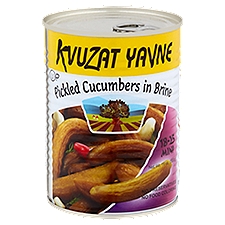 Kvuzat Yavne Brine, Pickled Cucumbers, 11.4 Ounce