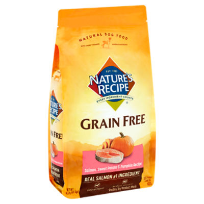 Natures recipe hotsell dog food salmon