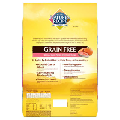 Is nature's recipe grain free a good dog clearance food