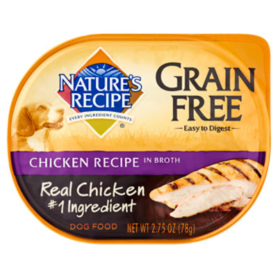 Is nature's recipe grain free a good hotsell dog food