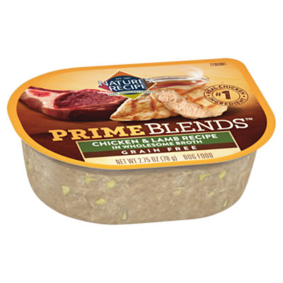 Nature's recipe prime blends best sale dog food