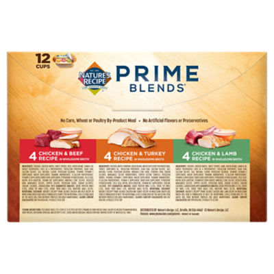 Nature's recipe prime clearance blends