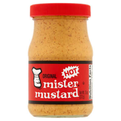 Mister Mustard Original Hot Mustard, 7.5 oz