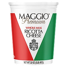 Maggio Premium Whole Milk Ricotta Cheese, 32 oz