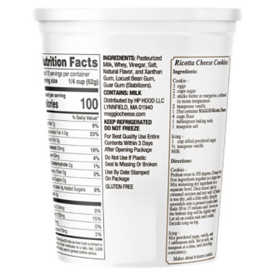 Maggio Premium Whole Milk Ricotta Cheese, 32 oz