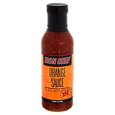 Iron Chef Orange Glaze Sauce with Ginger, 14 Ounce