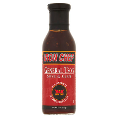 Iron Chef General Tso's Sauce & Glaze, 15 oz