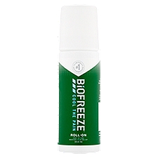 Biofreeze Fast Acting Menthol Pain Relief Roll-On, 2.5 fl oz
