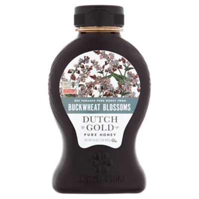 Dutch Gold Buckwheat Blossoms Pure Honey, 16 oz