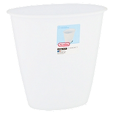 Sterilite 1.5 Gal. White Vanity Waste Basket
