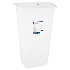 Sterilite Swing Top White Garbage Can, 1 Each