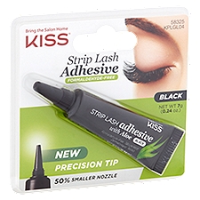 Kiss Adhesive, Black Strip Lash, 1 Each