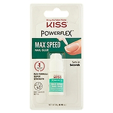 Kiss Powerflex Max Speed Nail Glue, 0.10 oz