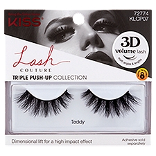 Kiss Lash Couture Triple Push-Up Collection Teddy 3D Volume Lashes