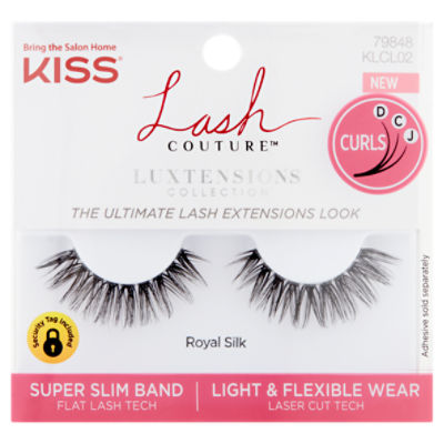 Kiss Lash Couture Royal Silk Luxtensions Collection Lashes