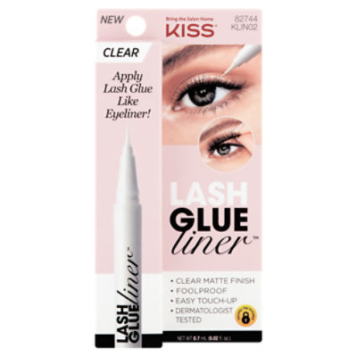 Kiss Clear Lash Glue Liner, 0.02 fl oz