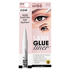 Kiss Clear Lash Glue Liner, 0.02 fl oz