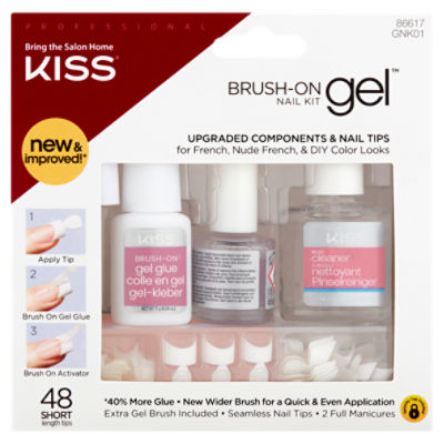 Kiss Brush-On Gel Nail Kit