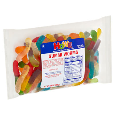 Howe Gummi Worms, 15 oz