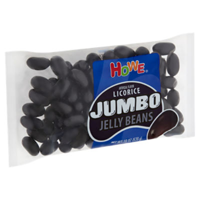 Howe Licorice Jumbo Jelly Beans, 19 oz 