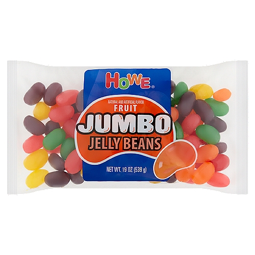 Howe Jumbo Fruit Jelly Beans, 19 oz - ShopRite